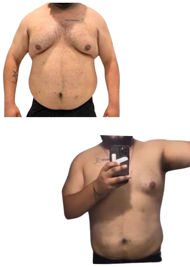 Client transformation — Lost 50+ lbs
